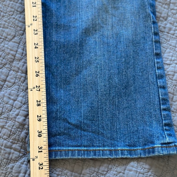 Ann Taylor LOFT Original Bootcut Jeans Womens 14 Medium Wash Blue Denim - Picture 6 of 11
